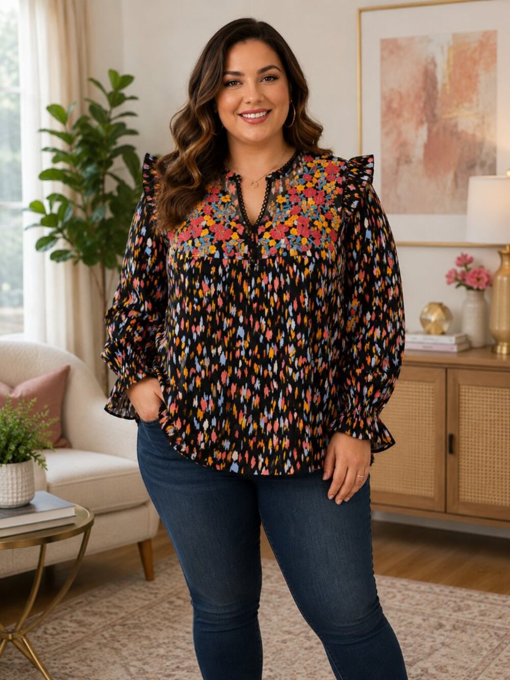 Savanna jane blouse size 1x new with tags